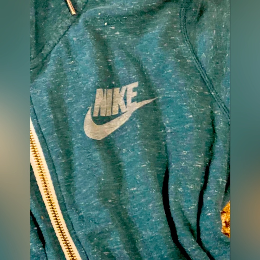 Nike full zip lightweight vintage gym jacket
